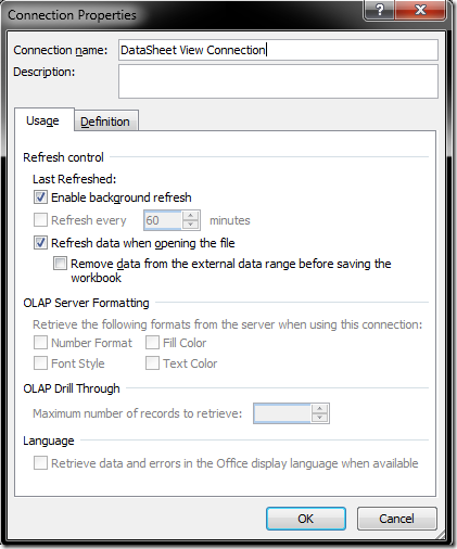 Embedding Live SharePoint Data into an Excel Spreadsheet ~ SeanDaniel ...